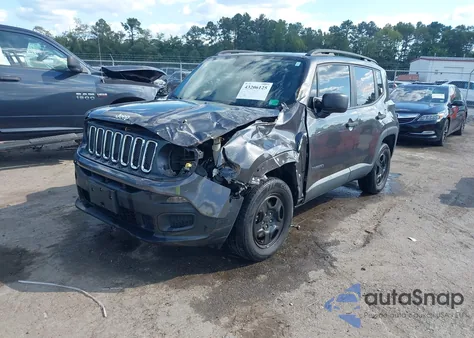 2018 Jeep Renegade Sport 4X4 from USA, damaged, VIN ZACCJBAB3JPJ44589